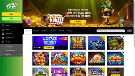 Pokie Mate Casino Review .